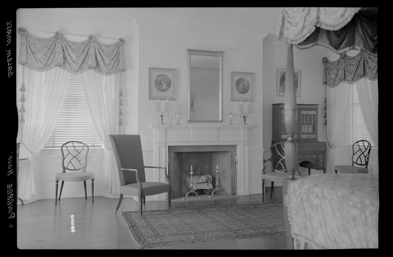 Pingree House, interior, bedroom