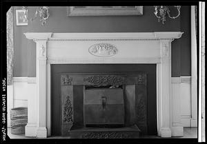 Joseph Sprague House, interior, fireplace