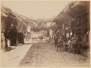 In the Constantinople bazaars