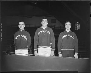 Three Springfield College sports managers