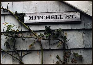 Mitchell Street sign, Nantucket