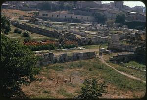 Ruins of the Pompeion, Kerameikos, Athens, Greece
