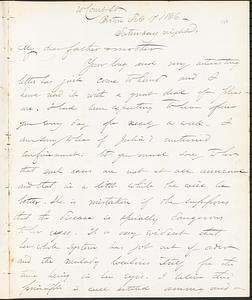 Letter from John D. Long to Zadoc Long and Julia D. Long, February 17, 1866