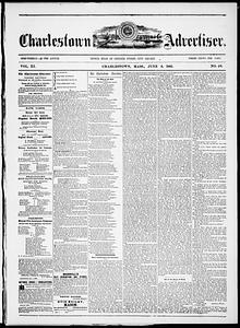 Charlestown Advertiser, June 08, 1861