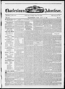 Charlestown Advertiser, July 31, 1861