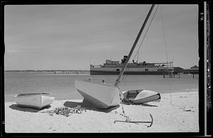 Steamer at the landing, Nantucket