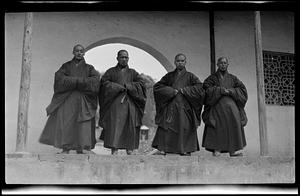 Monk at She Sha Shan Monastery