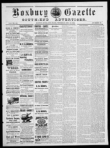 Roxbury Gazette and South End Advertiser, December 14, 1882