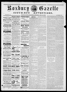 Roxbury Gazette and South End Advertiser, December 25, 1879