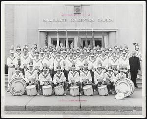 Immaculate Conception Queensmen drum and bugle corps of Winchester-Woburn