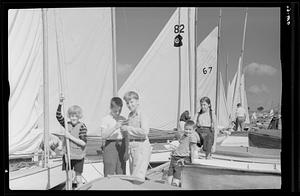 Yachting is a children's sport, too, Marblehead