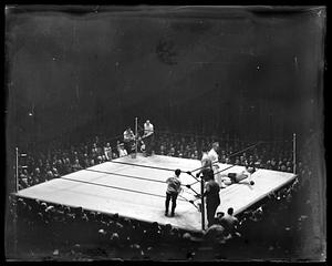 Unidentified boxing match