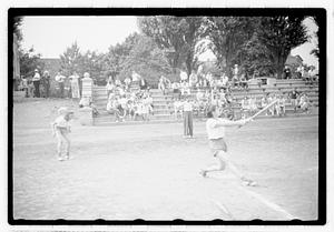 Women's baseball game