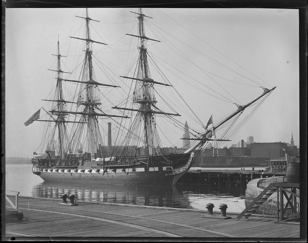 USS Constitution after touring U.S. - Digital Commonwealth