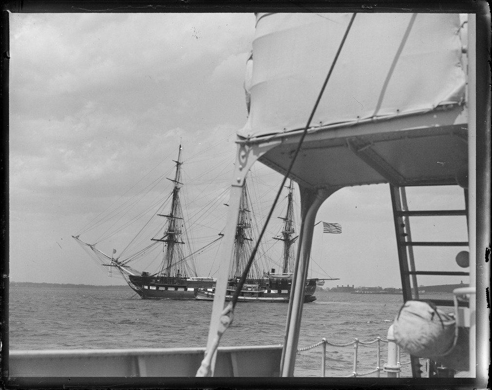 USS Constitution back in Navy Yard