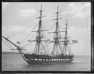 USS Constitution returning to Boston