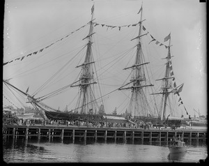 USS Constitution back in Navy Yard