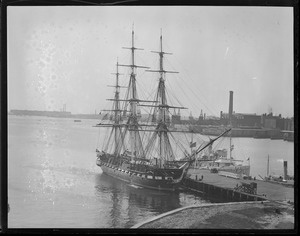 USS Constitution back in Navy Yard