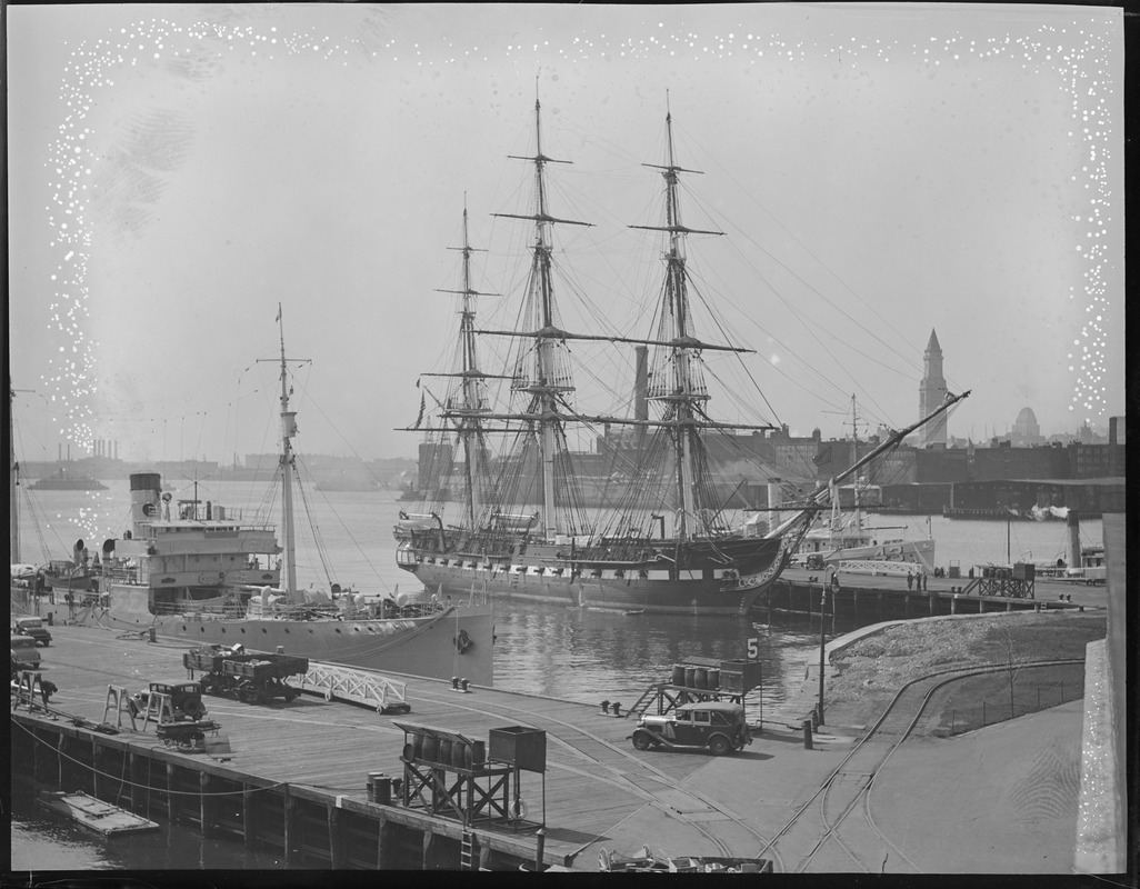 USS Constitution back in Navy Yard