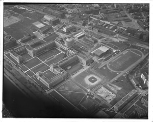 Aerial view of MIT