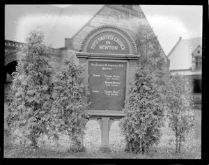 Samuel F. Smith Baptist Church - Newton Center