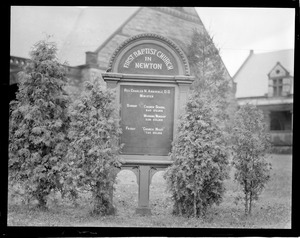 Samuel F. Smith Baptist Church - Newton Center