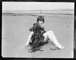 Little girl at beach