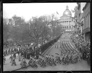 West Point cadets in Boston