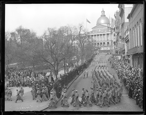 West Point cadets in Boston