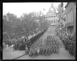 West Point cadets in Boston