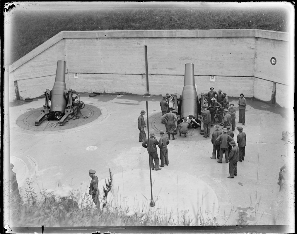 12" mortars, battery Frank Whitman, Fort Andrews on Peddock's Island