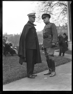 Rear Admiral Wiley and Gen. Brewster