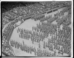 Military service at Fenway park