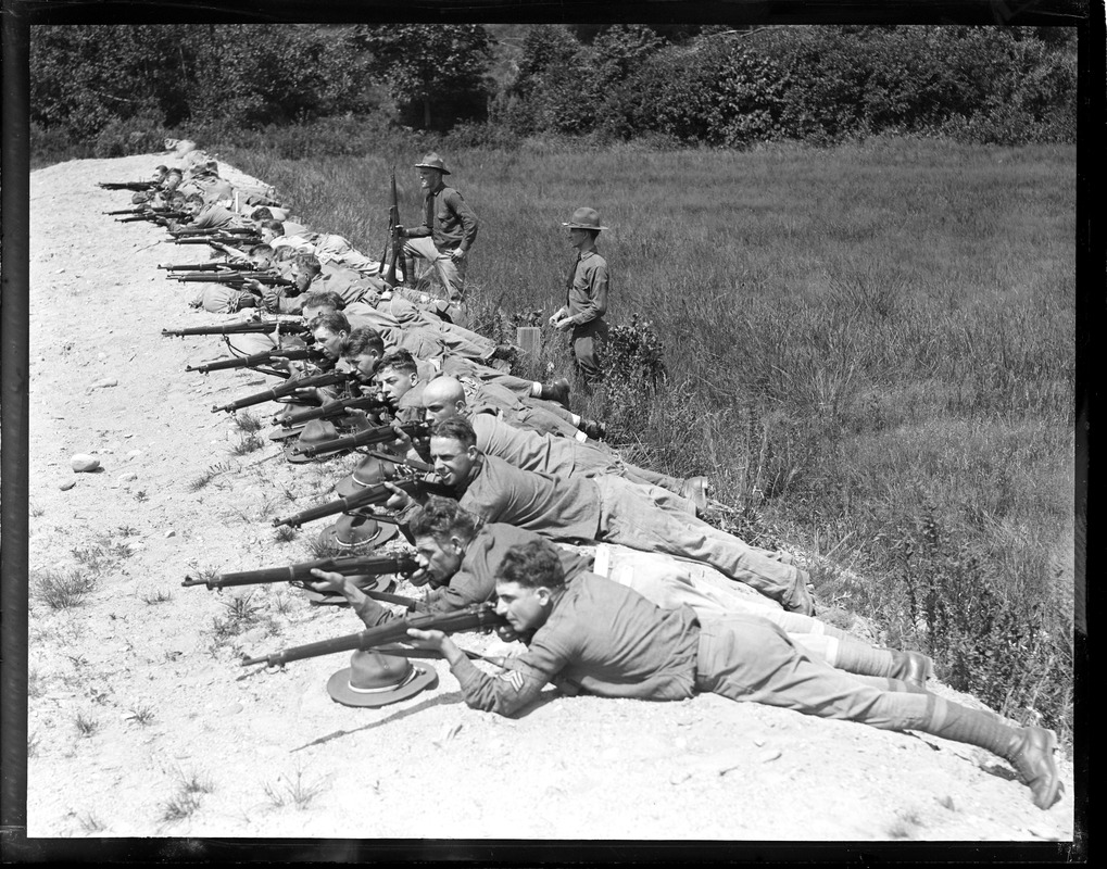 Target practice, Camp Devens