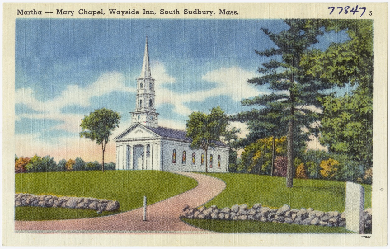 Martha -- Mary Chapel, Wayside Inn, South Sudbury, Mass.