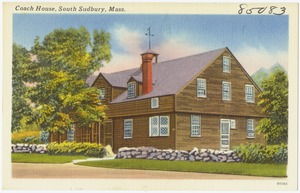 Coach house, South Sudbury, Mass.