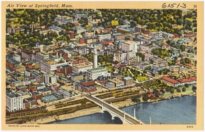 Air view of Springfield, Mass.