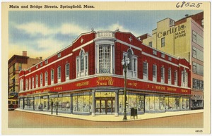 Main and Bridge Streets, Springfield, Mass.