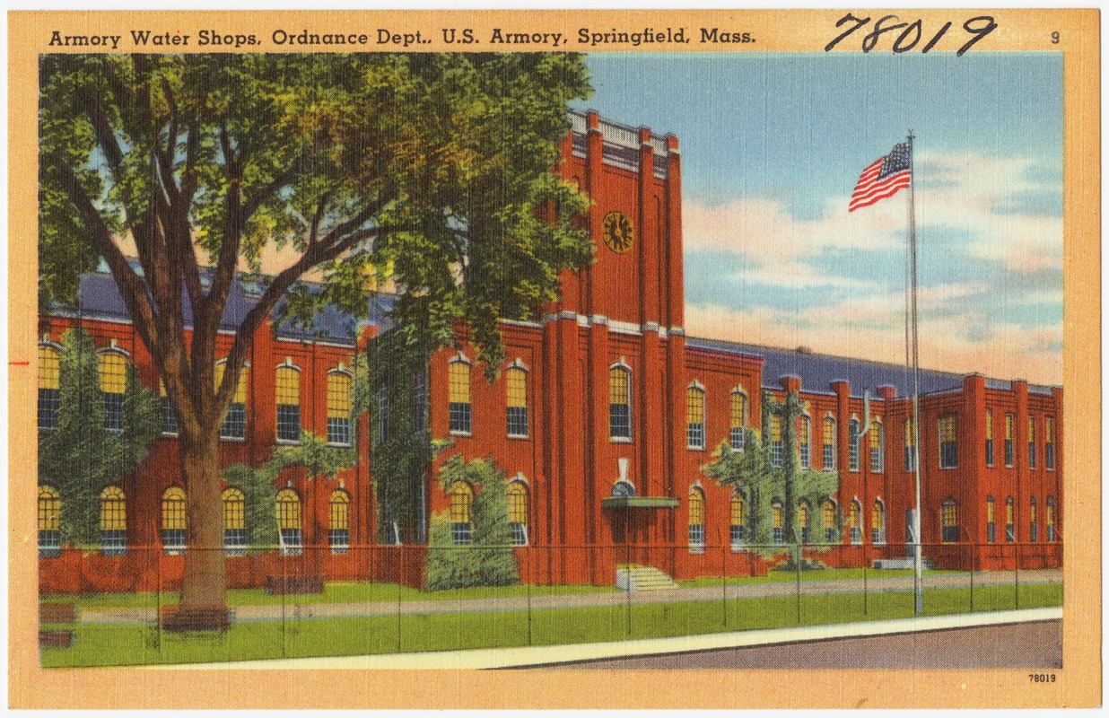 Armory Water Shops, Ordnance Dept., U. S. Armory, Springfield, Mass.