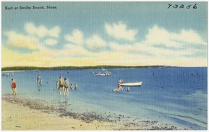 Surf at Swifts Beach, Mass.