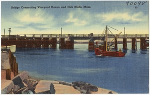 Bridge connecting Vineyard Haven and Oak Bluffs, Mass.