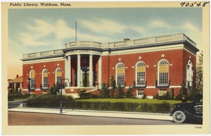 Public library, Waltham, Mass.