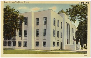 Court house, Waltham, Mass.