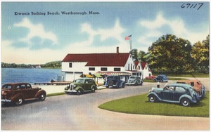 Kiwanis bathing beach, Westborough, Mass.