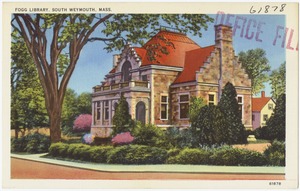 Fogg Library, South Weymouth, Mass.