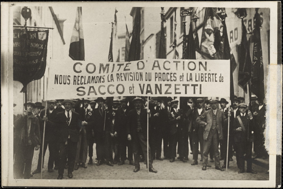 Brussels (Belgium) Sacco-Vanzetti demonstration, 30 May 1927