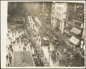 Funeral procession, Boston, Mass., 28 August 1927