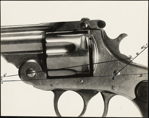 Vanzetti revolver, Ex 27 as photographed about Jan'y 15 1924