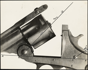 Vanzetti revolver, Ex. 27, gov't photo taken same time and place about Jany 15 1924