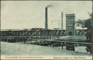 Plymouth Cordage Co., main entrance